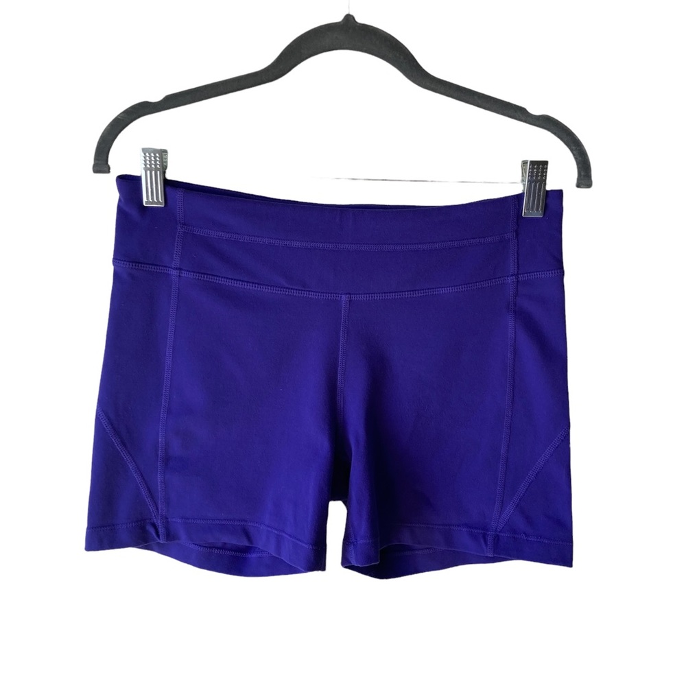 Athleta 4" Purple Bike Shorts
